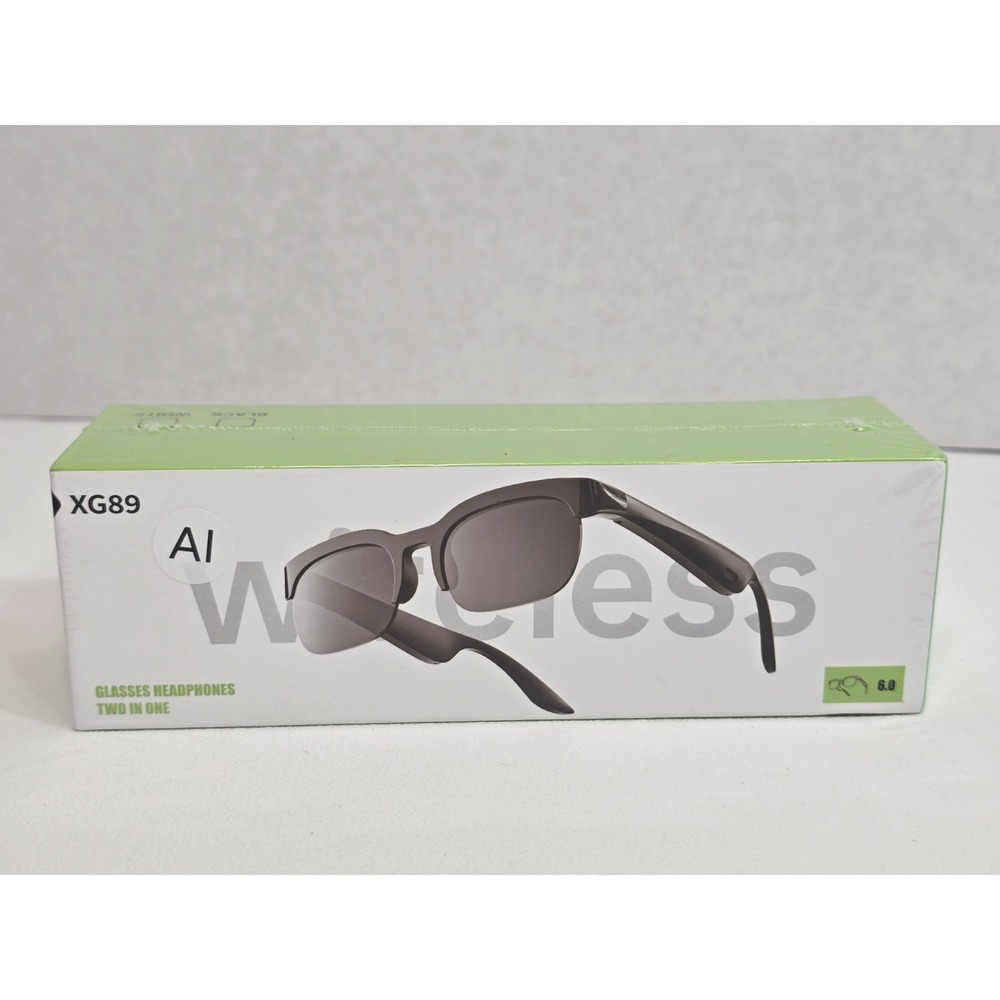 XG89 Ai Wireless Smart Glasses Headphones Bluetooth Connectivity